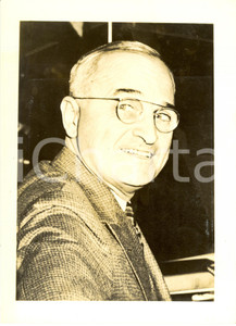 Fotografia d epoca originale 1945 ca USA Harry TRUMAN Presidente Stati Uniti Ritratto Fotografia 1