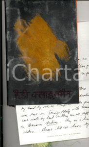 Autografo originale 1996 NEW YORK Hedy KLINEMAN The Deites Catalogue ART AUTOGRAPH 1