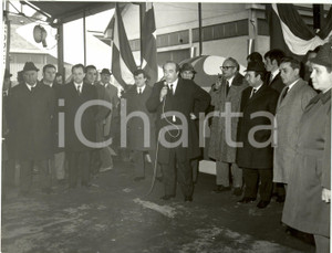 Fotografia d epoca originale 1969 BRUGHERIO MB IV Congresso SHUNT ITALIANA spa Discorso presentazione Foto 1