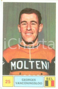 Oggetto da collezione cartaceo PANINI  SPRINT 1971 Figurina valida Georges VANCONINGSLOO n.25 Ciclismo MOLTENI 1