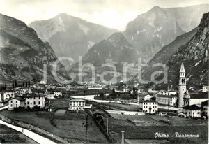 Cartolina originale da collezione 1955 VALSTAGNA VI Panorama della frazione OLIERO Cartolina postale FG VG 1