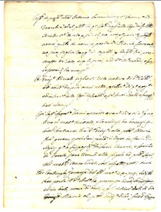 Documento originale, autentico 1792 NAPOLI Contratto di matrimonio e dote di Maria SORRENTINO Manoscritto 1