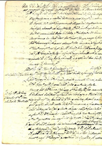 Documento originale, autentico 1792 NAPOLI Debito famiglia MASTROGIACOMO verso Vincenzo RICCIARDI Manoscritto 1