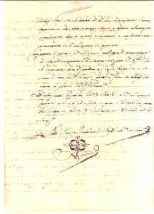 Documento originale, autentico 1754 SORRENTO NA Fede notaio Nunzio FIORENTINO su contratto Aniello ESPOSITO 1
