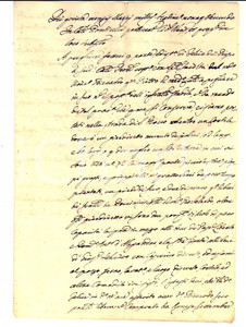 Documento originale, autentico 1792 NAPOLI PONTICELLI Vincenzo RICCARDO immesso in una proprietÃ  rurale 1