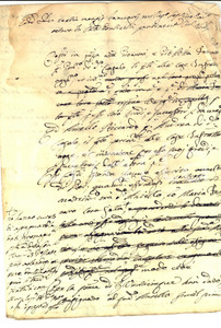 Documento originale, autentico 1788 NAPOLI PONTICELLI Contratto di matrimonio e dote di Maria FERRARO 1