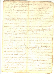 Documento originale, autentico 1801 NAPOLI Luca MAGLIONE vende parte di casa ereditata dal padre Manoscritto 1