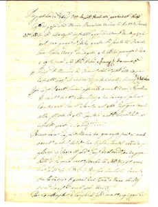 Documento originale, autentico 1799 NAPOLI Contratto di matrimonio e dote Santa DI FUORTO e Giuseppe DE MAURO 1