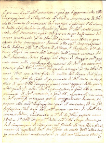 Documento originale, autentico 1803 NAPOLI Fratelli NEGRI debitori Confraternita SANTA RESTITUTA DEI NERI 1