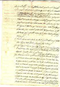 Documento originale, autentico 1801 NAPOLI PONTICELLI Contratto di matrimonio e corredo di Antonia LIBERTO 1