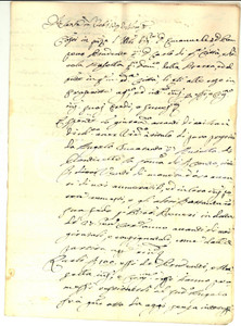 Documento originale, autentico 1792 NAPOLI Prestito di Angelo INCARNATO a Emanuele PRUDENTE e Nicola MUSELLA 1