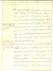 Documento originale, autentico 1773 NAPOLI Prestito di Nicola GRILLO a Onofrio CASABURO Manoscritto 1
