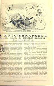 Libro, pubblicazione d epoca 1909 Charles TORQUET L AutoShrapnell  Collana JE SAIS TOUT Ed. RARA 1