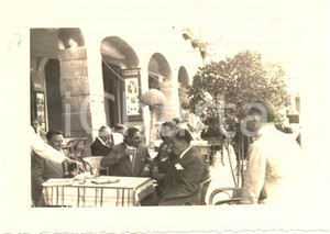 Fotografia d epoca originale 1936 BASSANO DEL GRAPPA Raduno 31 Regg.to Artiglieria Aperitivo Ufficiali RADIUM 1