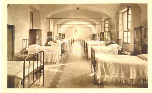 Cartolina originale da collezione 1940 ACQUI TERME AL Seminario vescovile  Dormitorio Cartolina 1