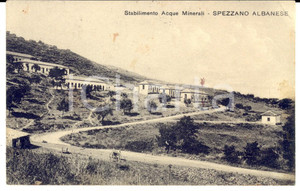 Cartolina originale da collezione 1926 SPEZZANO ALBANESE CS Stabilimento Acque Minerali Cartolina postale FP VG 1