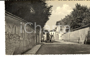 Cartolina originale da collezione 1950 ca CARONNO PERTUSELLA VA Veduta del paese Cartolina ANIMATA FP NV 1