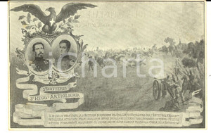 Cartolina originale da collezione 1900 ca REGIO ESERCITO 3Â° Reggimento Artiglieria  2 Batteria Cartolina FP NV 1