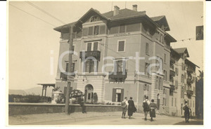 Fotografia d epoca originale 1930 ca PASSO DELLA MENDOLA BZ Grand Hotel MENDOLA Foto seriale ANIMATA 1