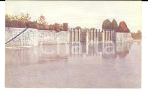 Cartolina originale da collezione 1930 Beni REGIO DEMANIO Canale FARINI Scaricatore nella DORA BALTEA Cartolina 1