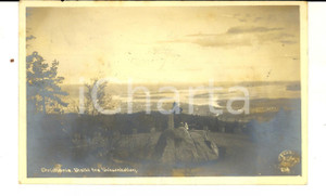 Cartolina originale da collezione 1912 CHRISTIANIA / OSLO NORGE Veduta da VOKSENKOLLEN Cartolina FP VG 1