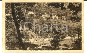 Cartolina originale da collezione 1938 CANTOIRA TO Veduta del ponte MICCHIARDI Cartolina postale FP VG 1