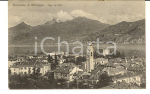 Cartolina originale da collezione 1933 MENAGGIO CO Panorama con Lago di COMO Cartolina VINTAGE FP VG 1