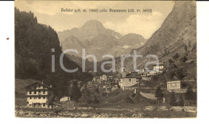 Cartolina originale da collezione 1920 ca BALME TO Veduta con la BESSANESE Cartolina postale FP NV 1