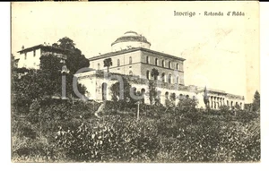 Cartolina originale da collezione 1923 INVERIGO CO Panorama con la Rotonda d Adda Cartolina FP VG 1