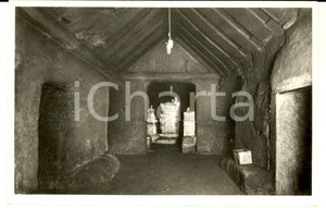 Cartolina originale da collezione 1962 PERUGIA Sepolcro dei Volumni  Vestibolo Cartolina postale FP VG 1