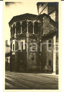 Cartolina originale da collezione 1920 ca COMO Veduta della chiesa di SAN FEDELE  Abside Cartolina postale FP NV 1