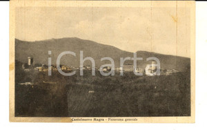 Cartolina originale da collezione 1930 ca CASTELNUOVO MAGRA SP Panorama generale Cartolina postale FP NV 1