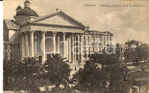 Cartolina originale da collezione 1920 ca CHIAVARI GE Cattedrale Basilica di Nostra Signora DELL ORTO Cartolina 1