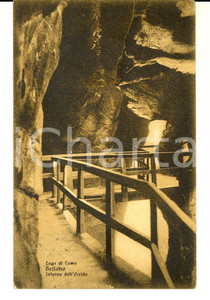 Cartolina originale da collezione 1926 BELLANO LC Lago di Como  Interno dell ORRIDO Cartolina postale FP VG 1