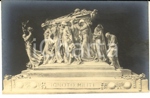 Cartolina originale da collezione 1930 ca Cartolina Comitato TUBERCOLOTICI DI GUERRA  Milite ignoto MASTROIANNI 1
