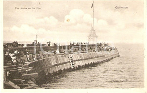 Cartolina originale da collezione 1930 ca GORLESTON UK The nooks on the pier Cartolina FP NV 1