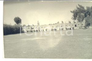 Fotografia d epoca originale 1960 ca BOLIVIA Squadra di militari in uscita a cavallo Fotografia FP 1