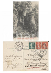 Autografo originale 1909 CIREY F Roche du CORBET Cartolina a Roberto MOROZZO DELLA ROCCA FP 1