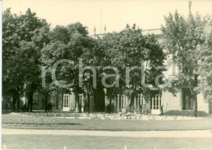 Fotografia d epoca originale 1963 MILANO SAN SIRO Facciata Ippodromo del galoppo Fotografia cm 10 x 7 1