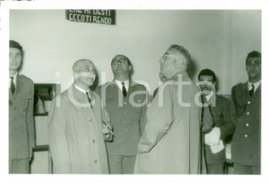 Fotografia d epoca originale 1950 ca TERNI Autorità in visita all Istituto per orfani LAZZARINI Fotografia 1