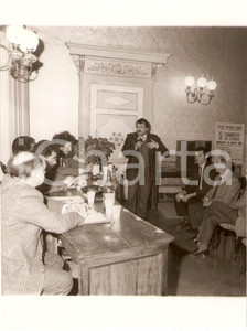 Fotografia d epoca originale 1968 PESARO Partito Socialista Italiano PSI 5Â° Congresso di zona Foto 1