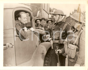 Fotografia d epoca originale 1958 CINEMA  DUNKERQUE Leslie Norman John Mills  Foto di scena 1
