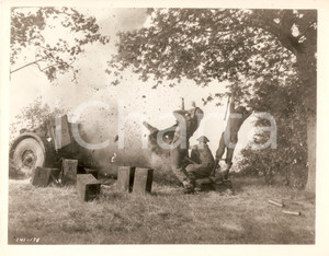 Fotografia d epoca originale 1958 CINEMA  DUNKERQUE Granatieri sotto attacco Regia Leslie NORMAN Fotografia 1