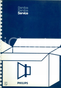 Materiale pubblicitario d’epoca 1976 PHILIPS SERVICE Catalogo degli altoparlanti ILLUSTRATO 1