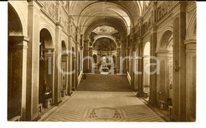 Cartolina originale da collezione 1930 ca CESENA Interno santuario SANTA MARIA DEL MONTE Cartolina FP NV 1