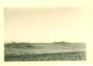 Fotografia d epoca originale 1951 ZINASCO PV Lavori di sistemazione Cascina CANTALUPA Fotografia cm 10 x 7 1