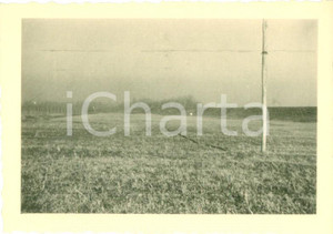 Fotografia d epoca originale 1951 ZINASCO PV Lavori di sistemazione Cascina CANTALUPA Fotografia cm 10 x 7 1