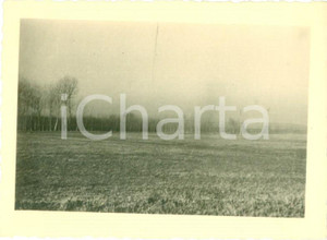 Fotografia d epoca originale 1951 ZINASCO PV Cascina CANTALUPA prima della sistemazione Foto cm 10 x 7 1
