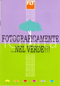 Materiale pubblicitario d’epoca 1985 ca SENNA COMASCO CO Fotolaboratori FLT Fotograficamente... nel verde 1
