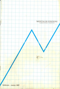 Materiale pubblicitario d’epoca 1987 TORINO  MILANO Edizioni MONTALDI Indirizzi & Direct marketing Catalogo 1